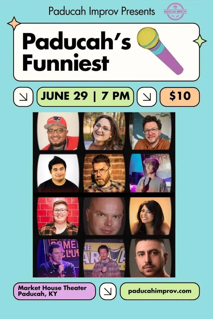 Flyer for Paducah's Funniest