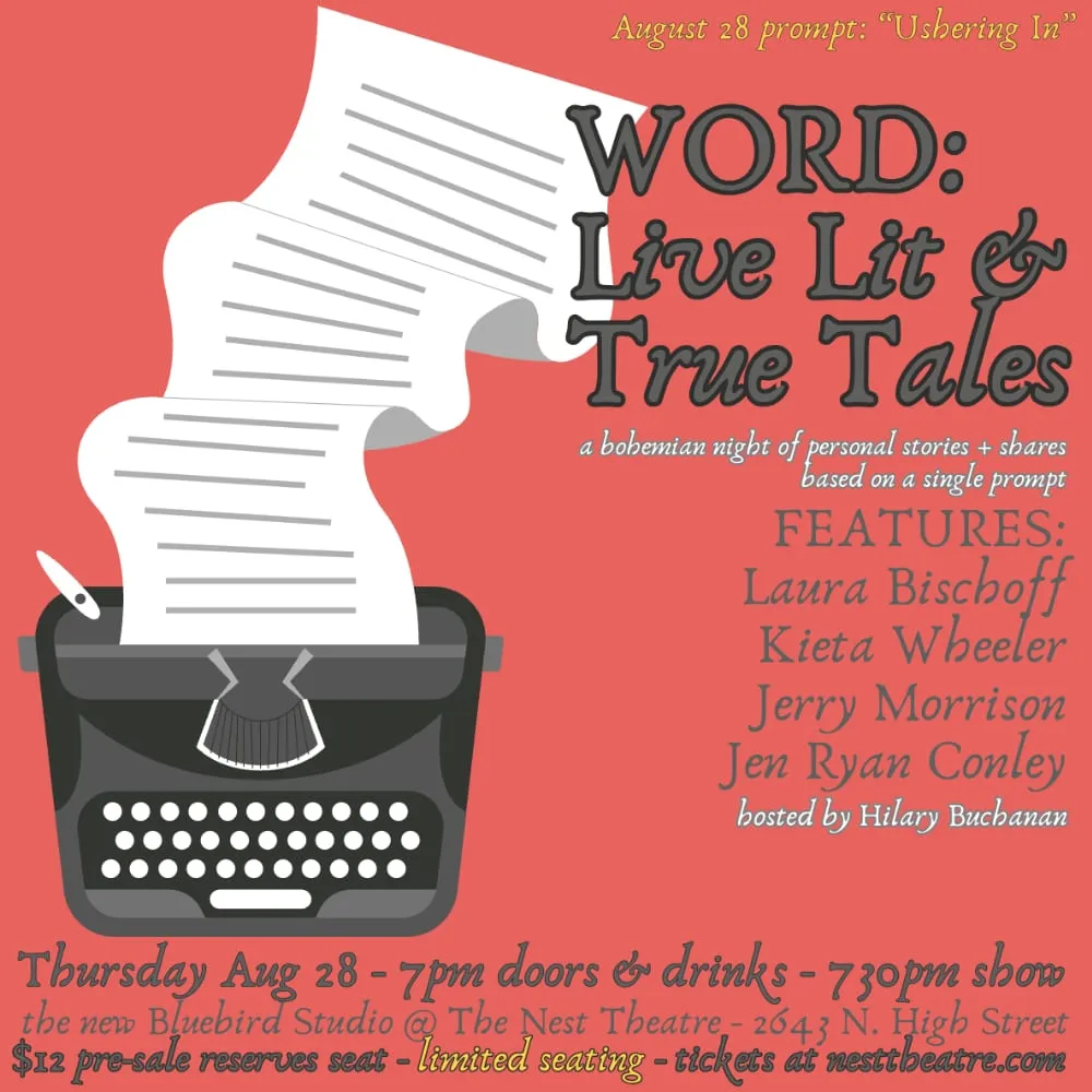 Flyer for Word: Live Storytelling